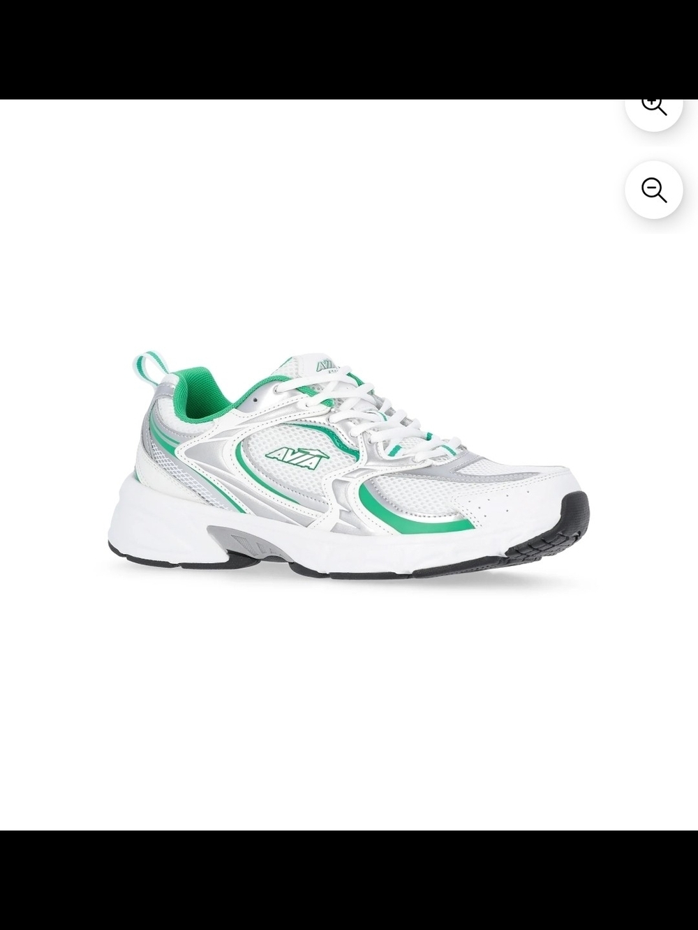 Avia Women's 5000 Performance Sneakers Athletic Sport Shoes White Green Size 9.5